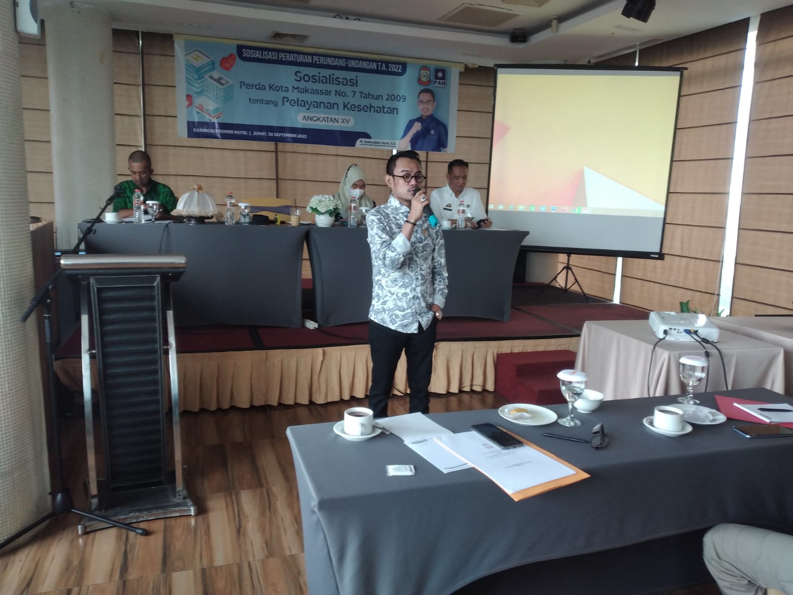 Sahruddin Said Edukasi Warga Penjaminan Kesehatan yang Layak dan Baik 